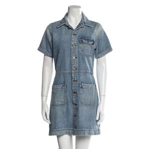 NSF Denim Mini Dress, Size Small